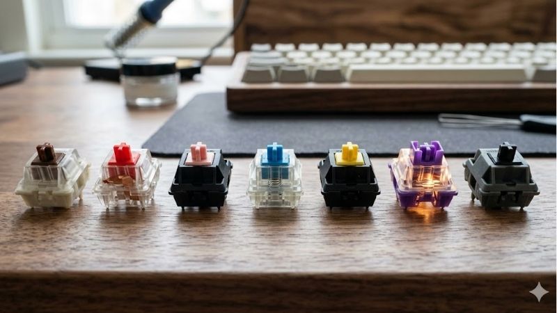 Decoding the Primary Categories of Keyboard Switches