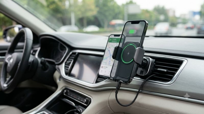Best automatic clamping wireless car charger mount top picks