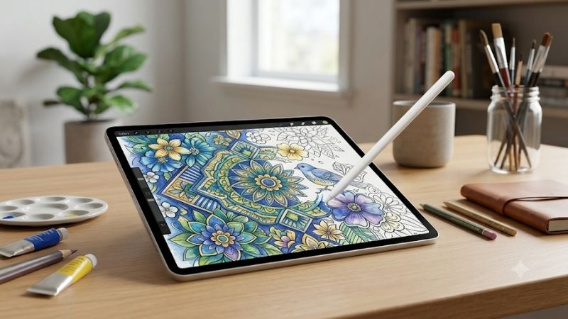 Best coloring app for ipad with apple pencil free guide!
