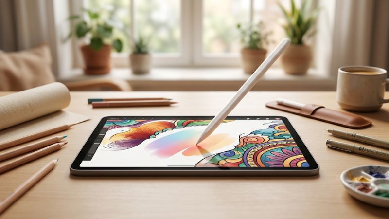 Best Coloring App for iPad With Apple Pencil