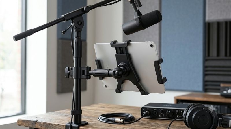 Best ipad holder for microphone stand: ultimate top guide