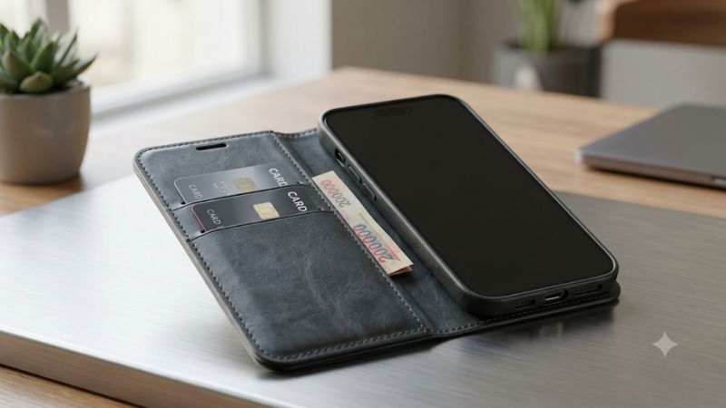 Best iphone 17 pro max case with card holder