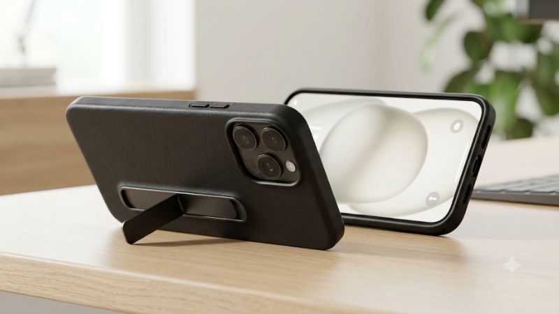 Best iphone 17 pro max case with stand