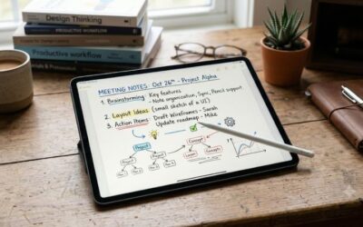Best App for Taking Notes on iPad with Apple Pencil Guide