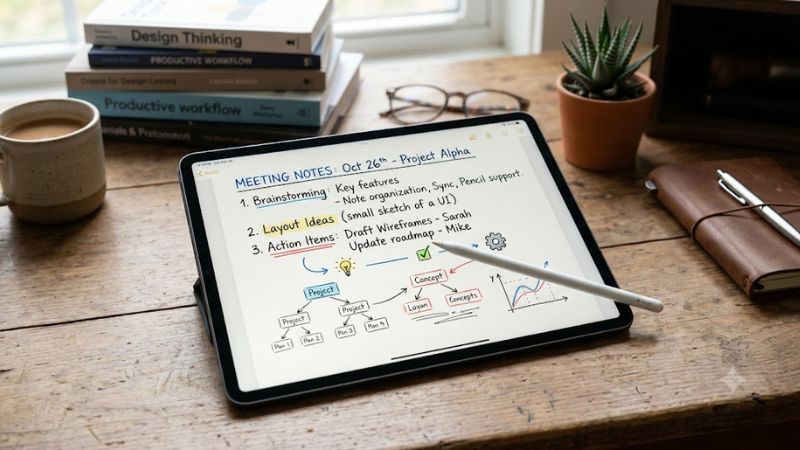 Best App for Taking Notes on iPad with Apple Pencil Guide